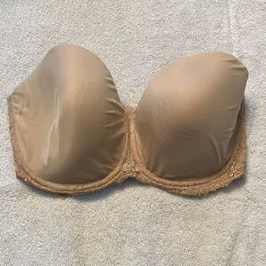 Lunaire Tan Strapless Bra